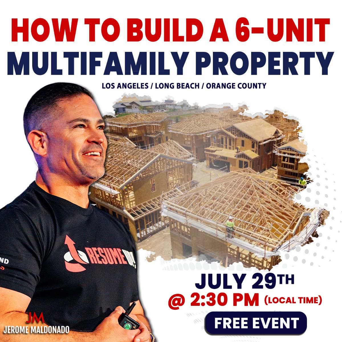 Jerome Maldonado Build Wealth ad creative, July 2026