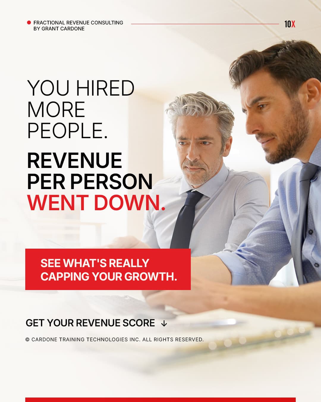 Grant Cardone ad creative, July 2026