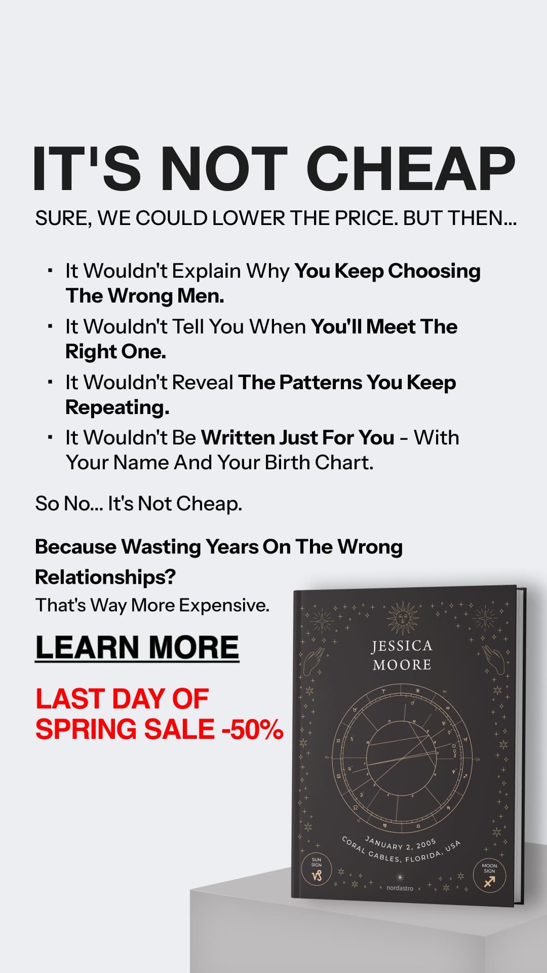 Nordastro ad creative, July 2026
