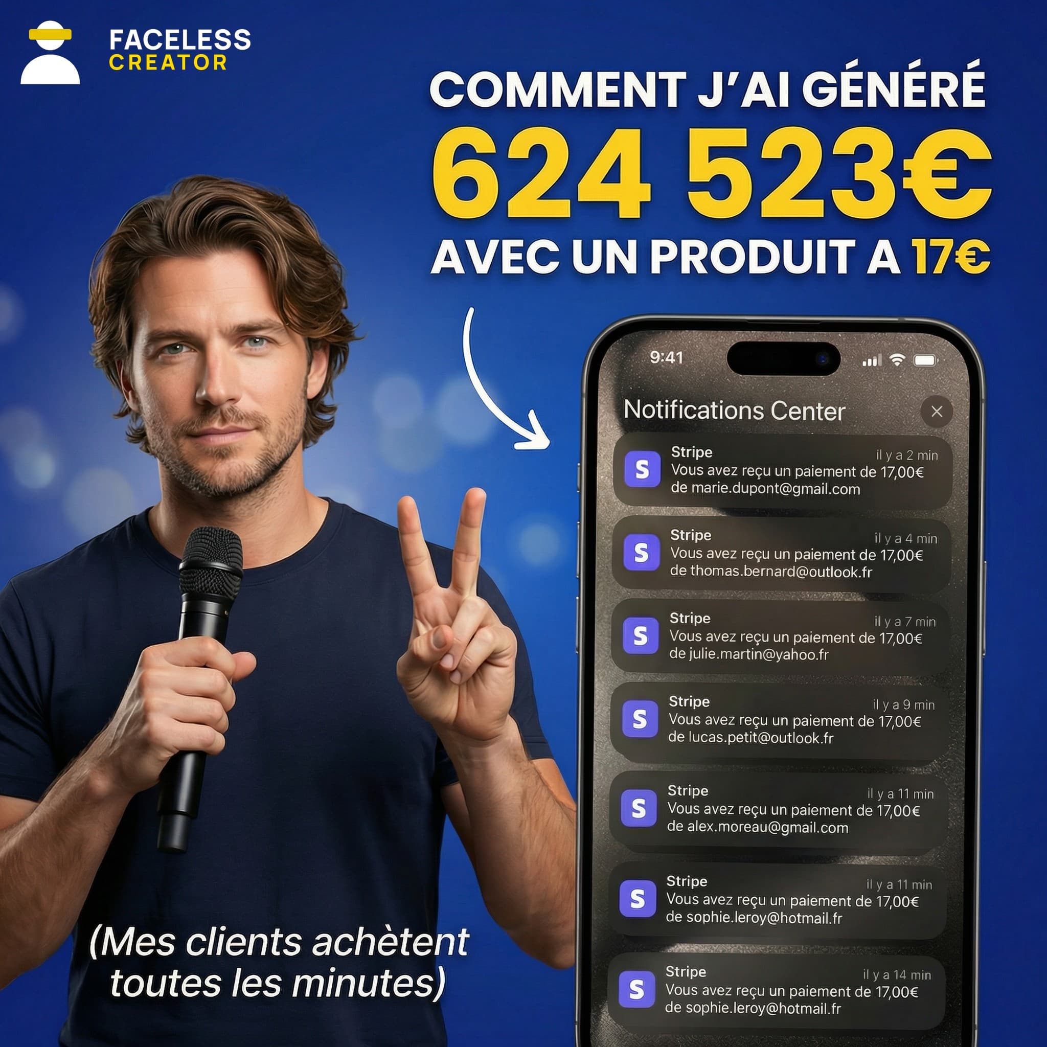 Valentin Chambraud ad creative, June 2026