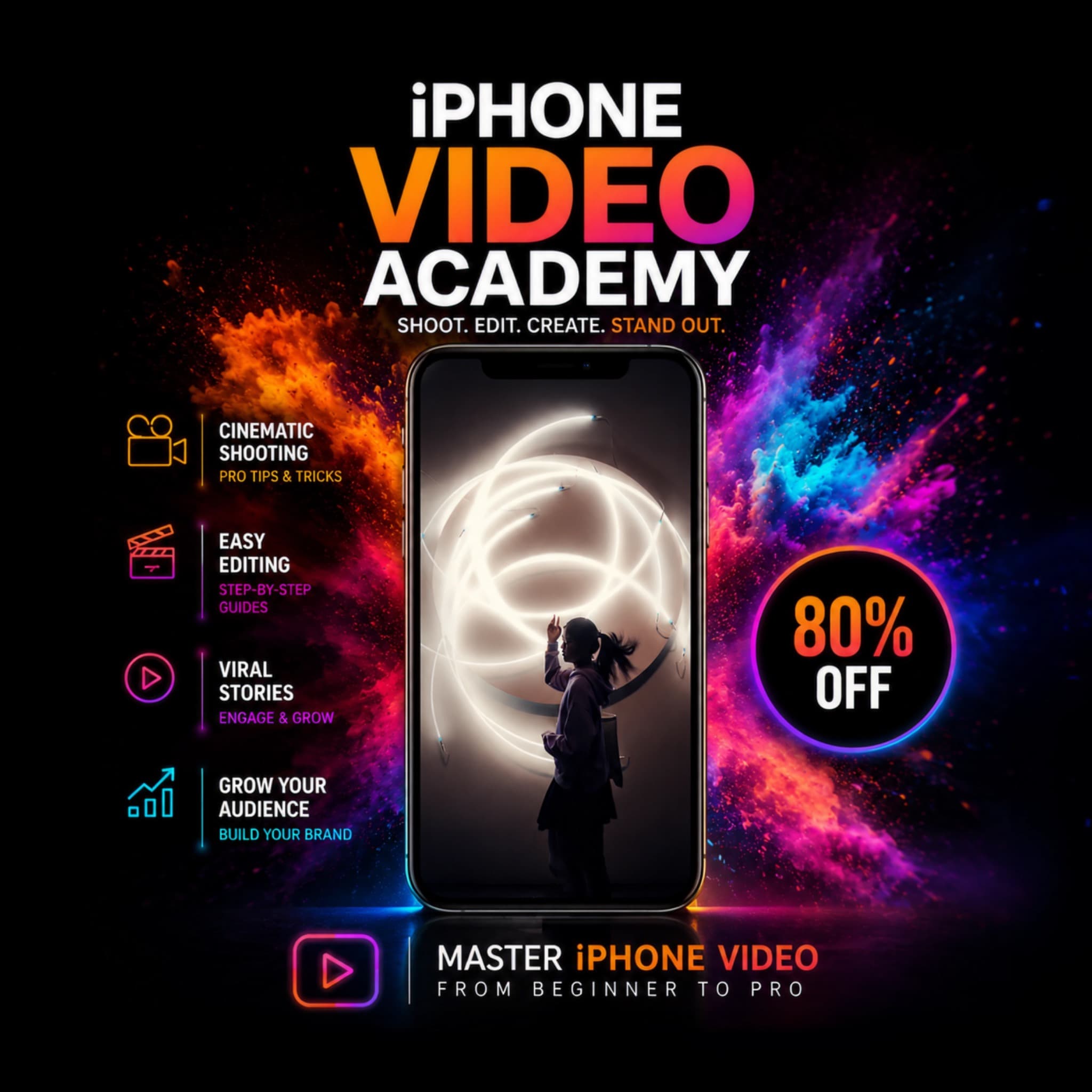 iPhone Photography School ad creative, July 2026