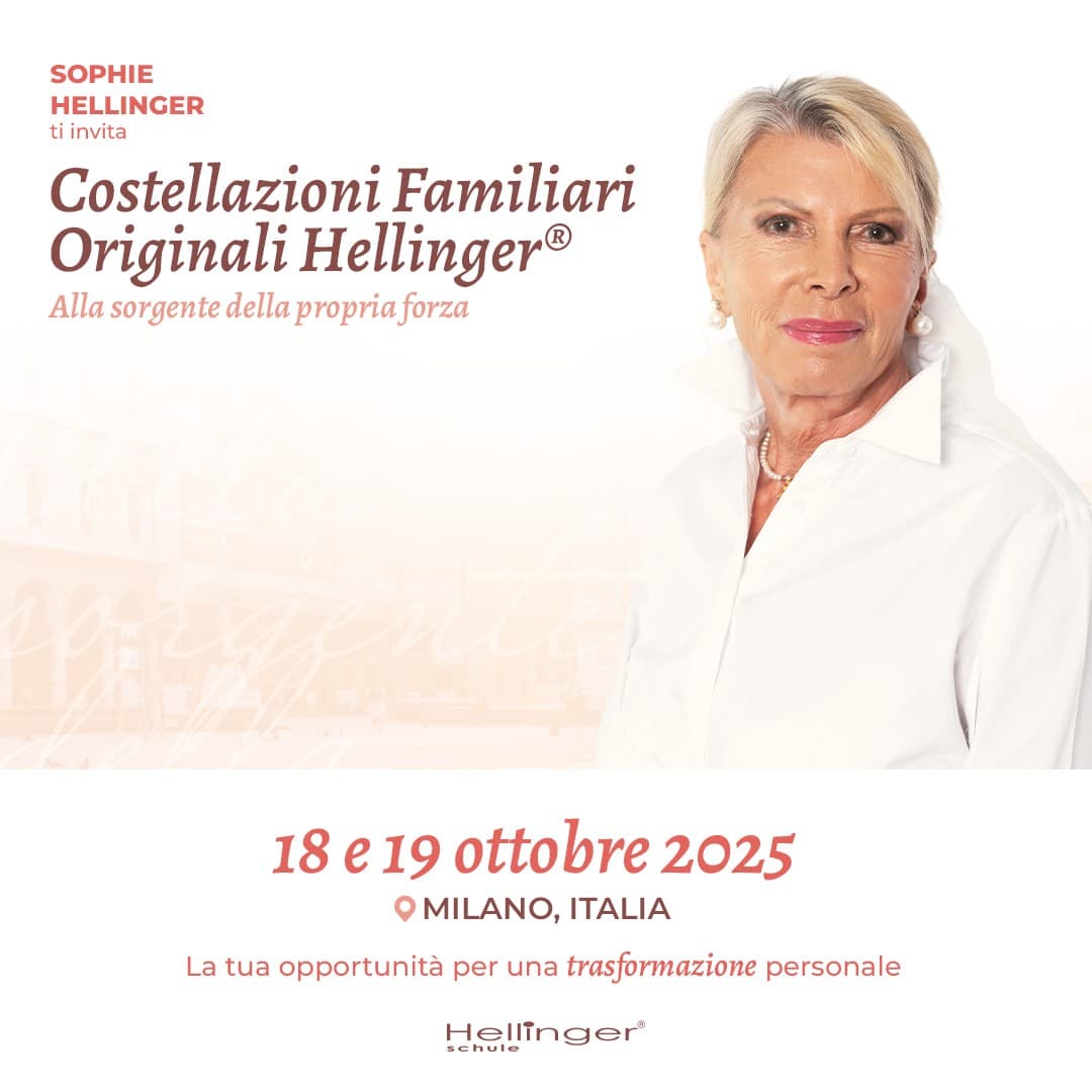 Ad by Hellingerschule / Hellinger Sciencia