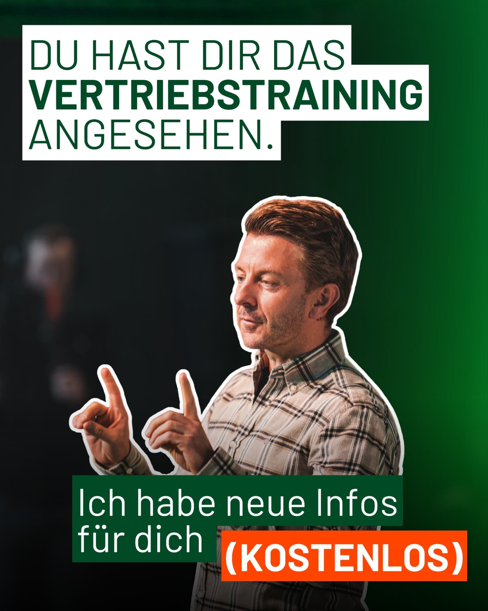 Matthias Aumann ad creative, July 2026