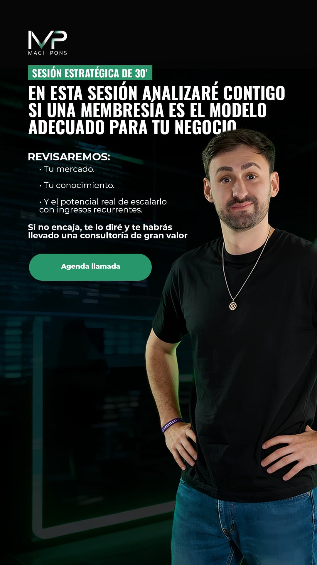 Magí Pons ad creative, July 2026