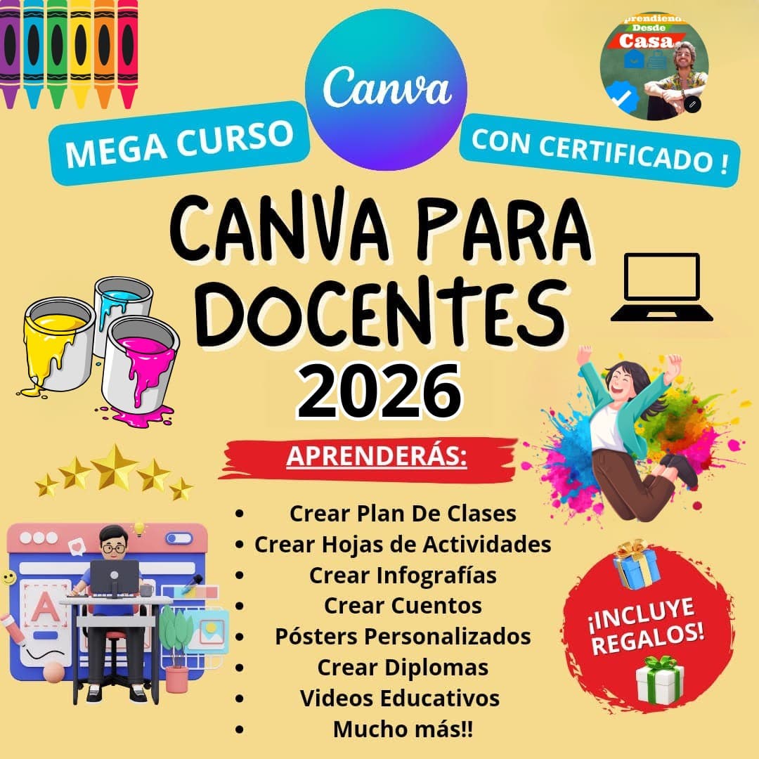 Aprendiendo Desde Casa Digital ad creative, June 2026