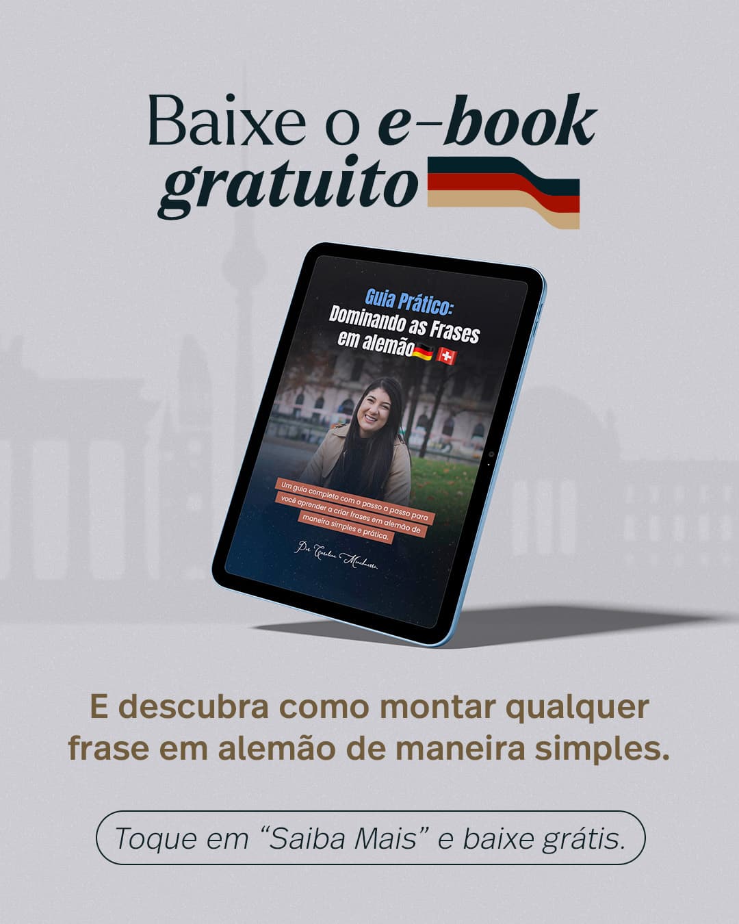 Missão Alemão ad creative, July 2026
